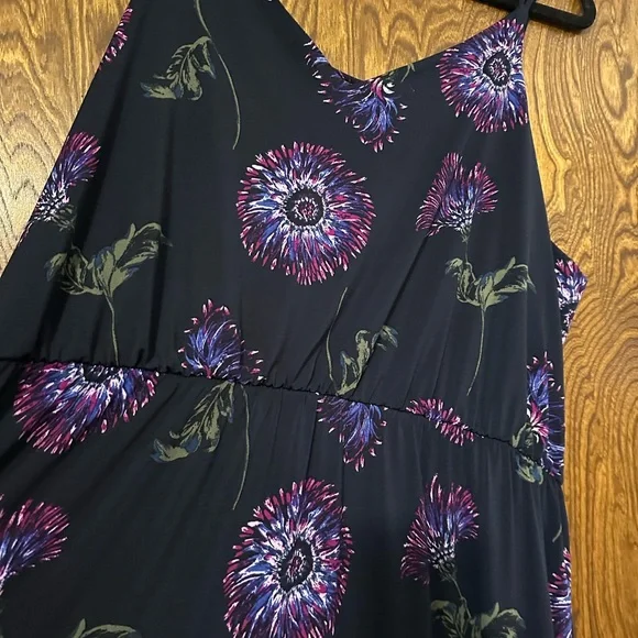 Maurices Black Floral Maxi Dress - Picture 8 of 8
